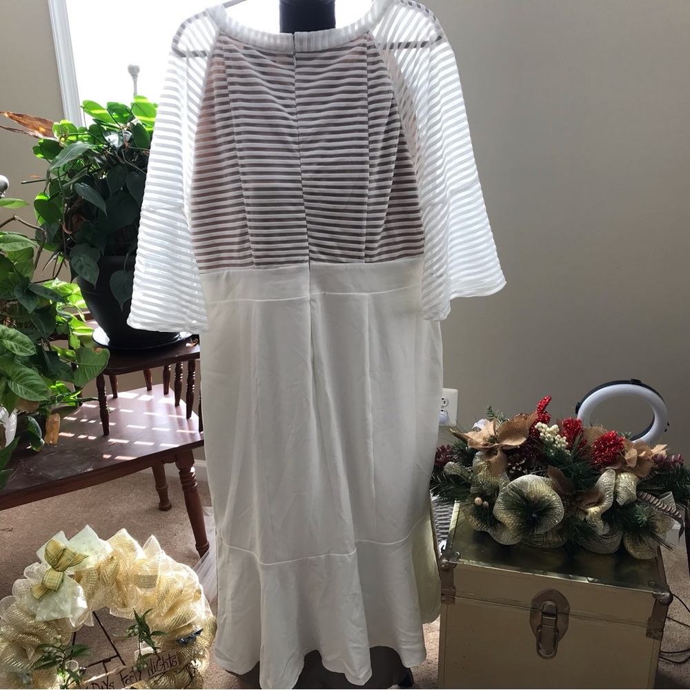 ASHRO PEPLUM DRESS - Picture 3 of 3